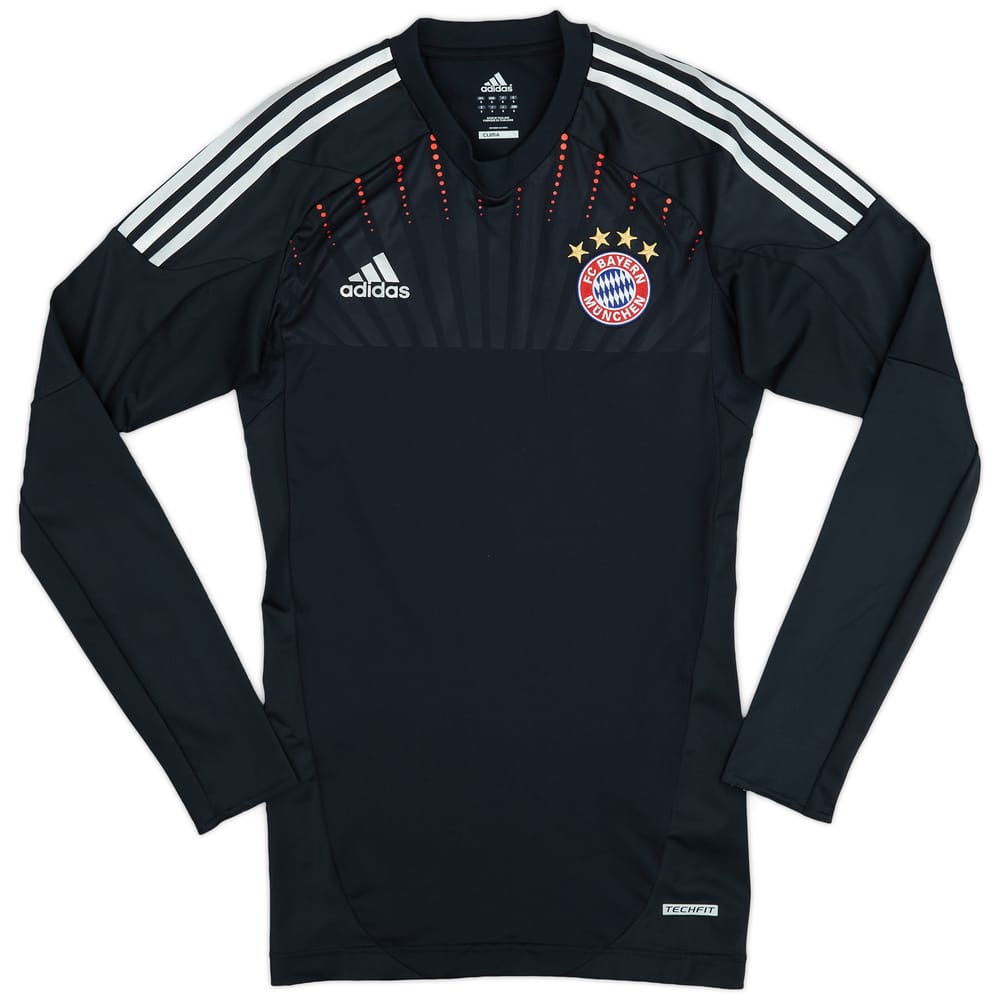 2012-13 Bayern Munich Player Issue Third L/S Shirt - 9/10 - (M)