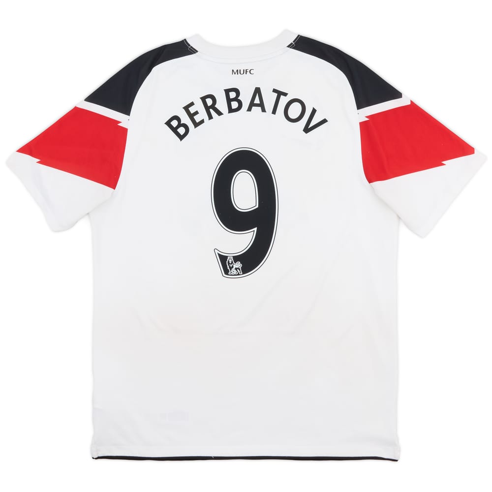 2010-12 Manchester United Away Shirt Berbatov #9 - 7/10 - (L)