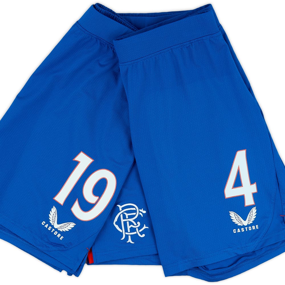 2023-24 Rangers Player Issue Home Shorts - 7/10