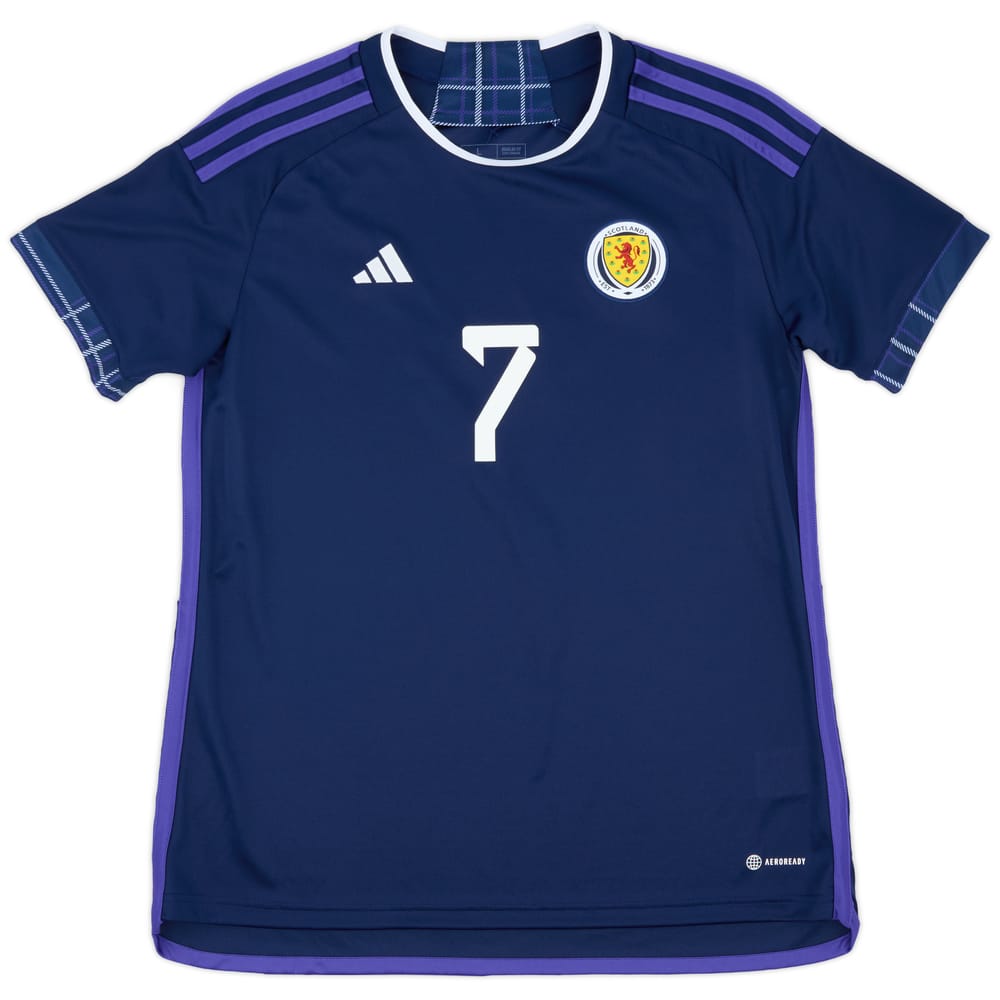2022-23 Scotland Women's Home Shirt # - 8/10
