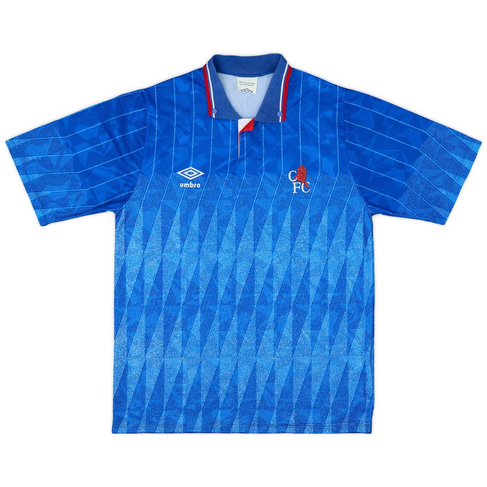 1989-91 Chelsea Home Shirt - 7/10 - (S)