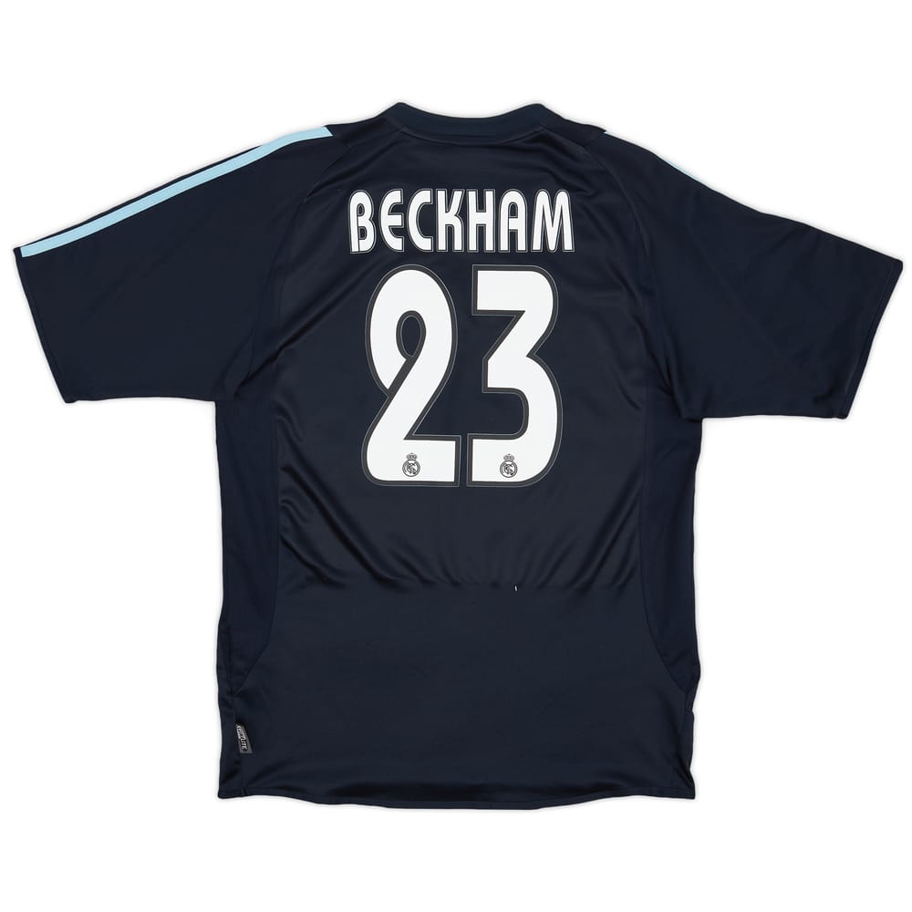 2003-04 Real Madrid Away Shirt Beckham #23 - 9/10 - (S)