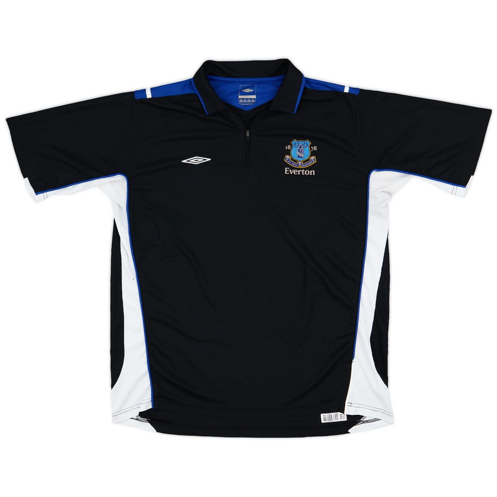 2005-06 Everton Umbro 1/4 Zip Training Polo - 6/10 - (XL)