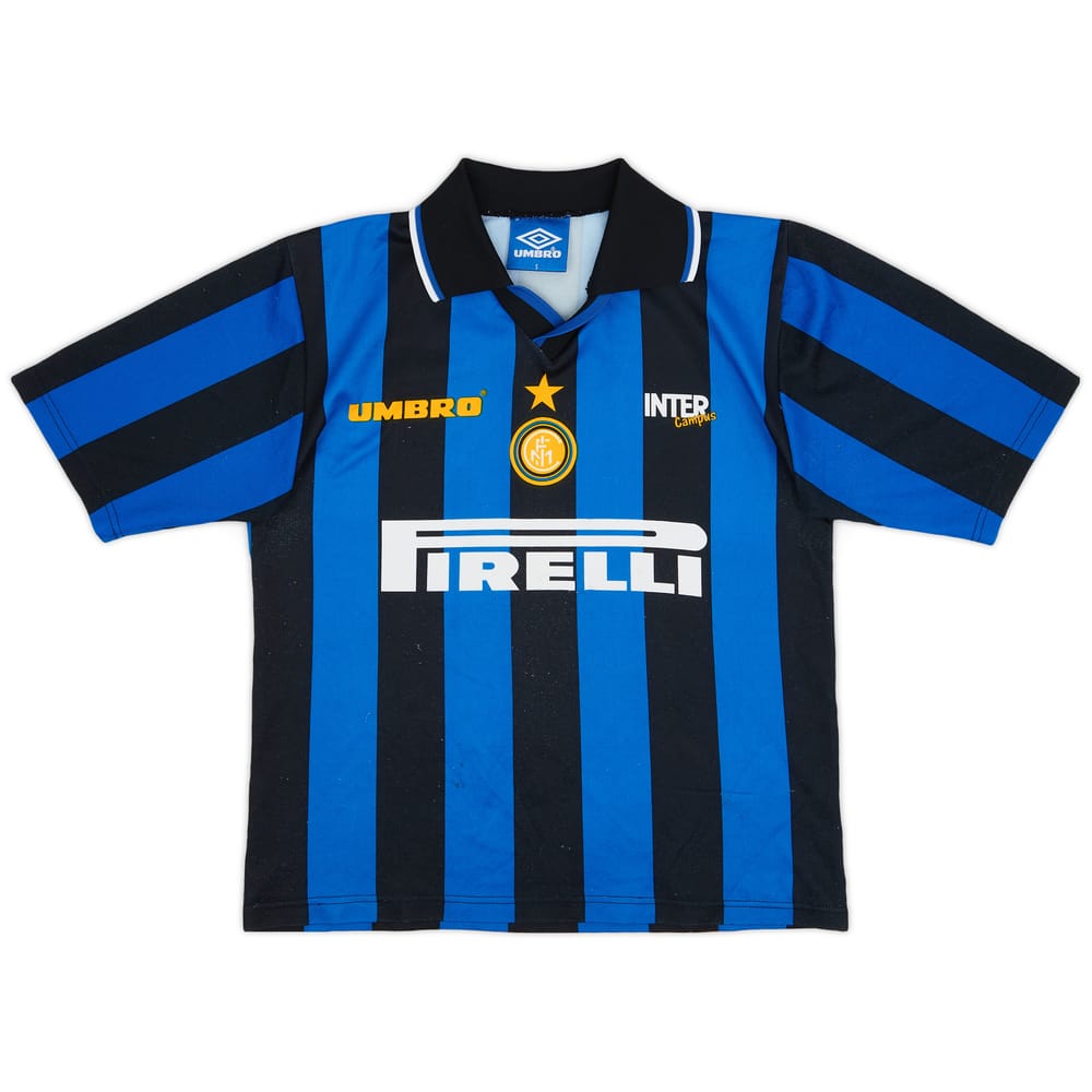 1997-98 Inter Milan 'Inter Campus' Home Shirt - 7/10 - (S)