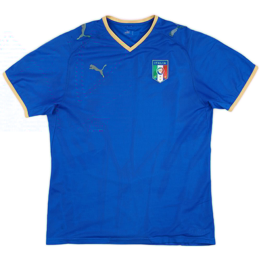 2007-08 Italy Home Shirt - 4/10 - (L)