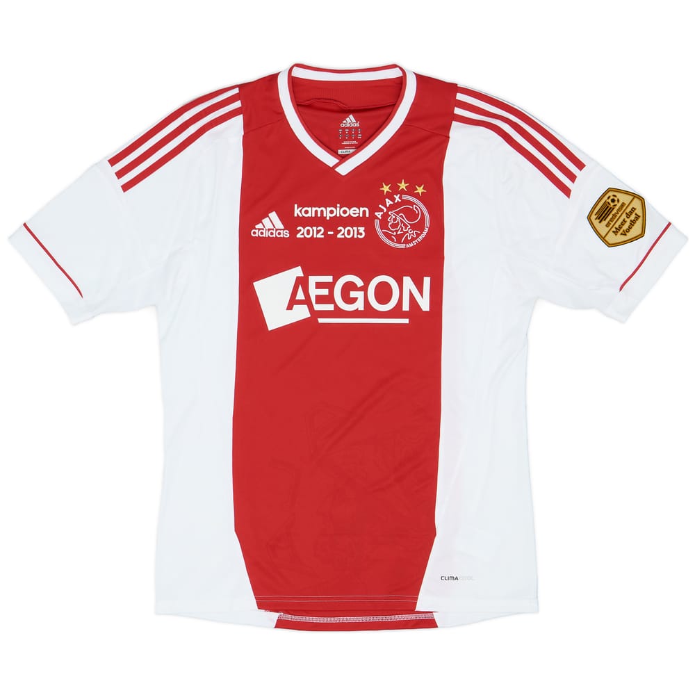 2012-13 Ajax 'Kampioen 2012-13' Home Shirt - 9/10 - (M)