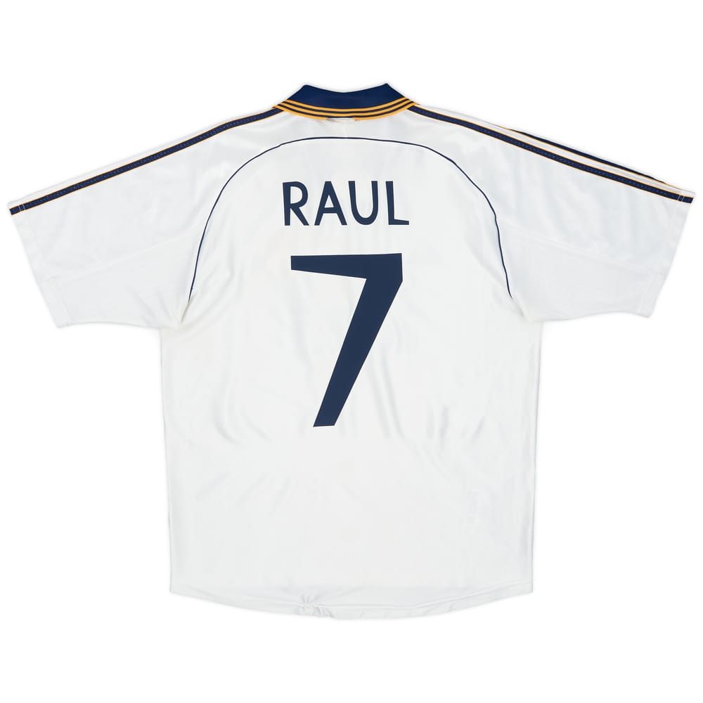 1998-00 Real Madrid Home Shirt Raul #7 - 5/10 - (M)
