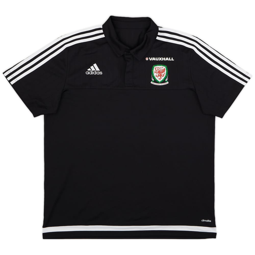 2015-16 Wales adidas Polo Shirt - 9/10 - (XL)