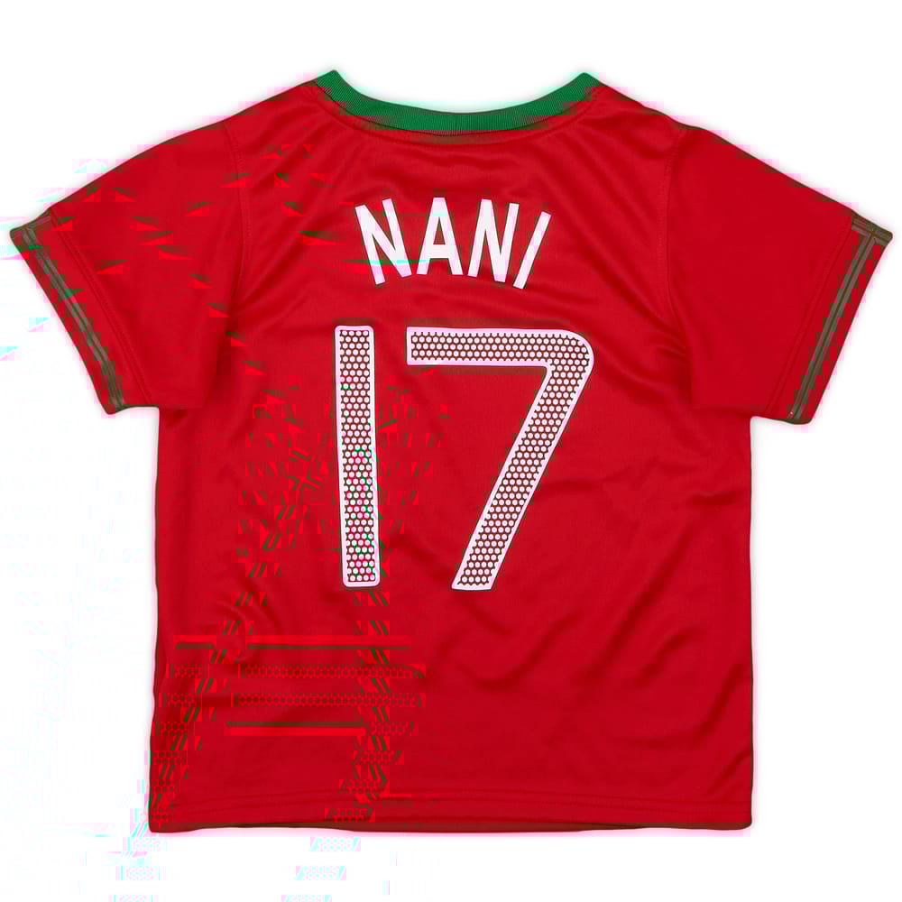 2012-13 Portugal Home Shirt Nani #17 - 10/10 - (3-4 Years)