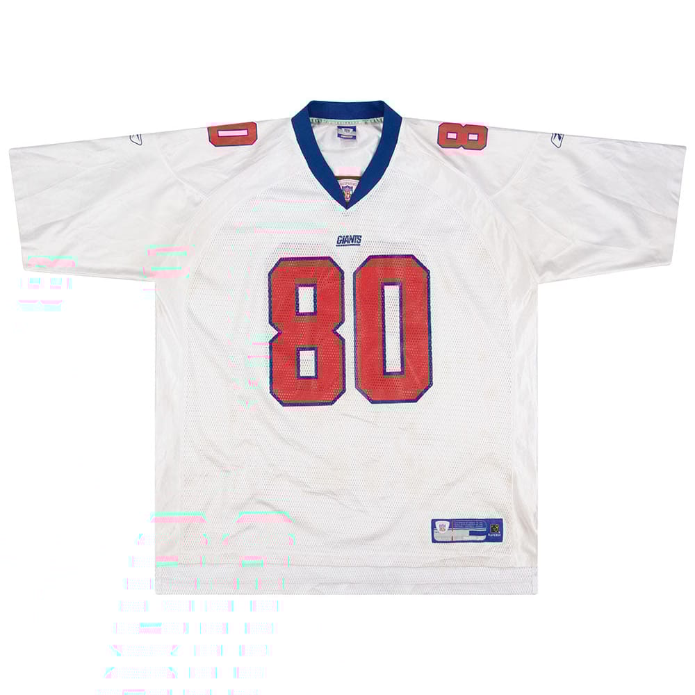 2004 New York Giants Shockey #80 Reebok On Field Jersey (Away) XXL