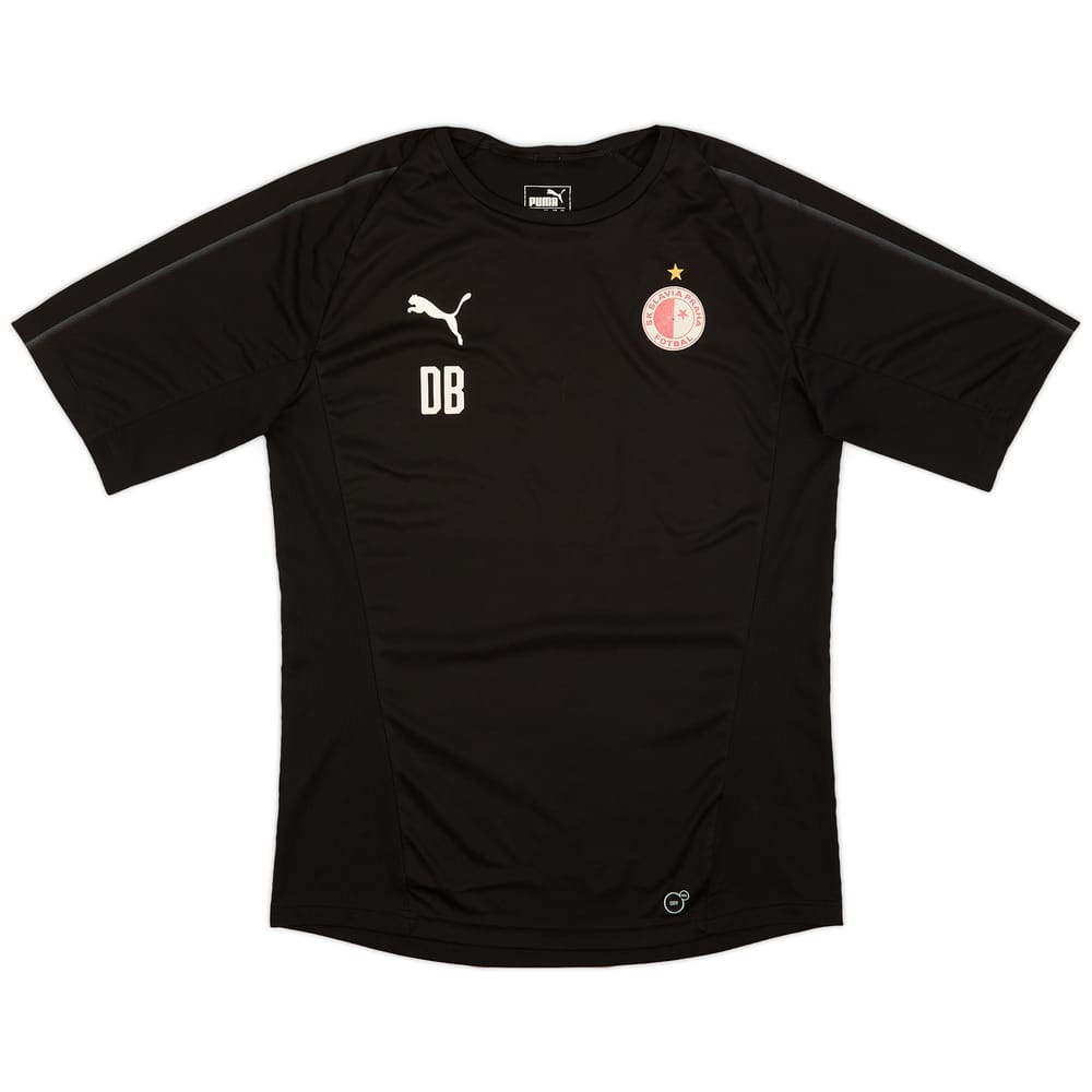 2020-21 Slavia Prague Puma Player Issue Training Shirt - 7/10 - (M)