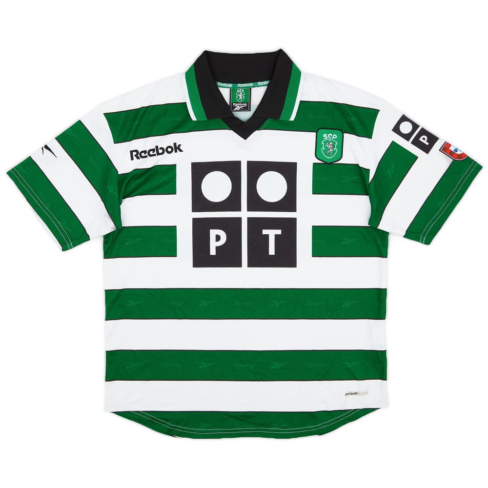 1999-00 Sporting CP Home Shirt - 8/10 - (S)