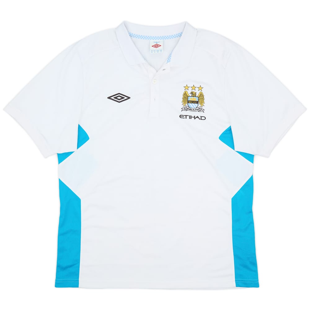 2011-12 Manchester City Umbro Polo Shirt - 6/10 - (XL)