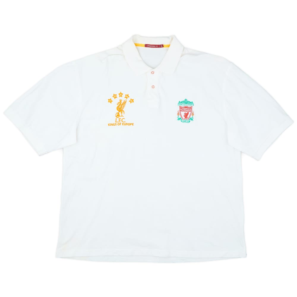 2005-06 Liverpool 'Kings of Europe' Polo Shirt - 7/10 - (M)