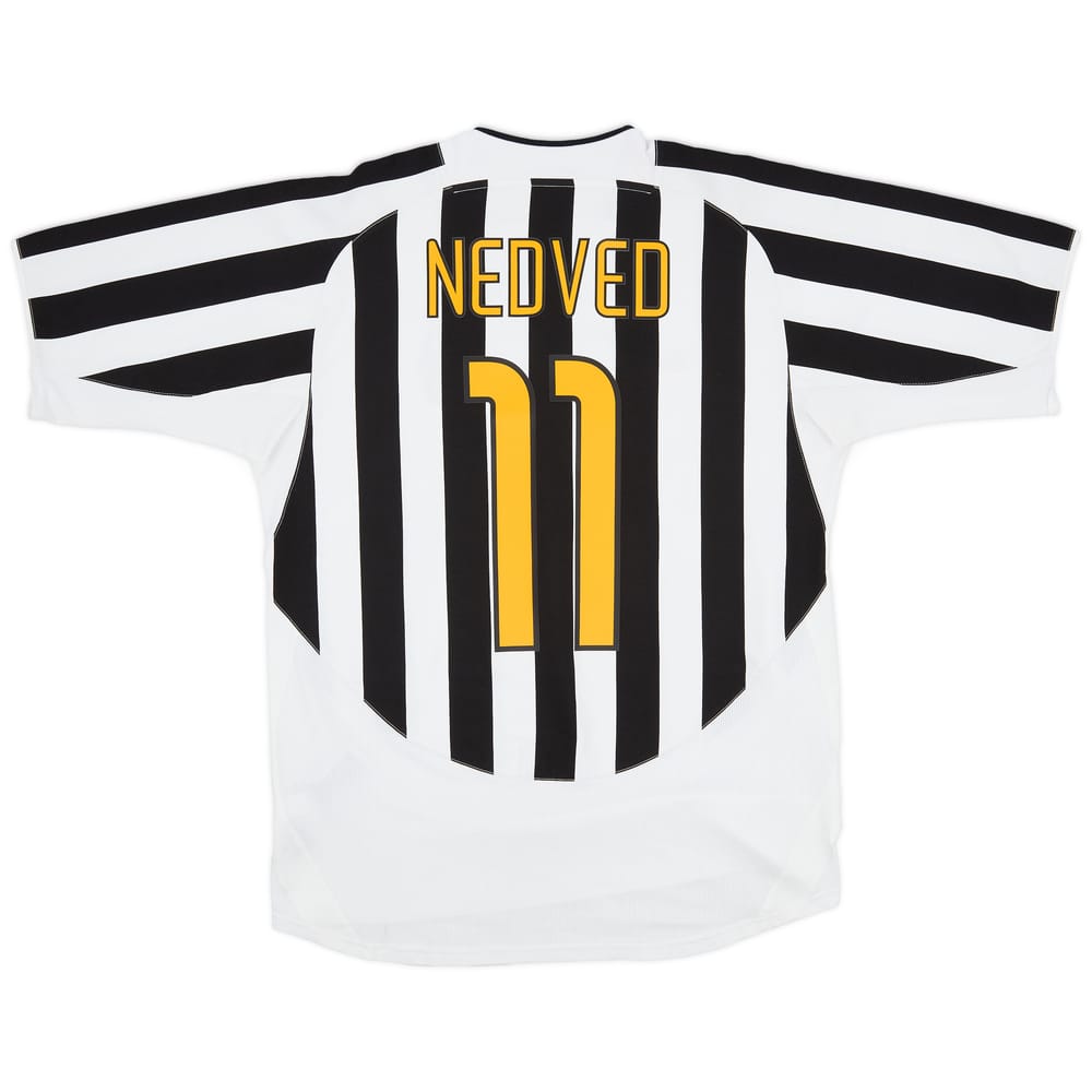 2003-04 Juventus Home Shirt Nedved #11 - 6/10 - (L)