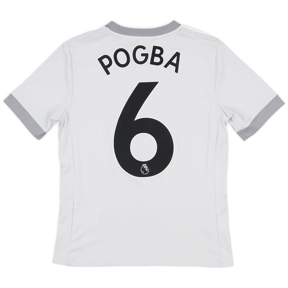 2017-18 Manchester United Third Shirt Pogba #6 - 9/10 - (M.Boys)