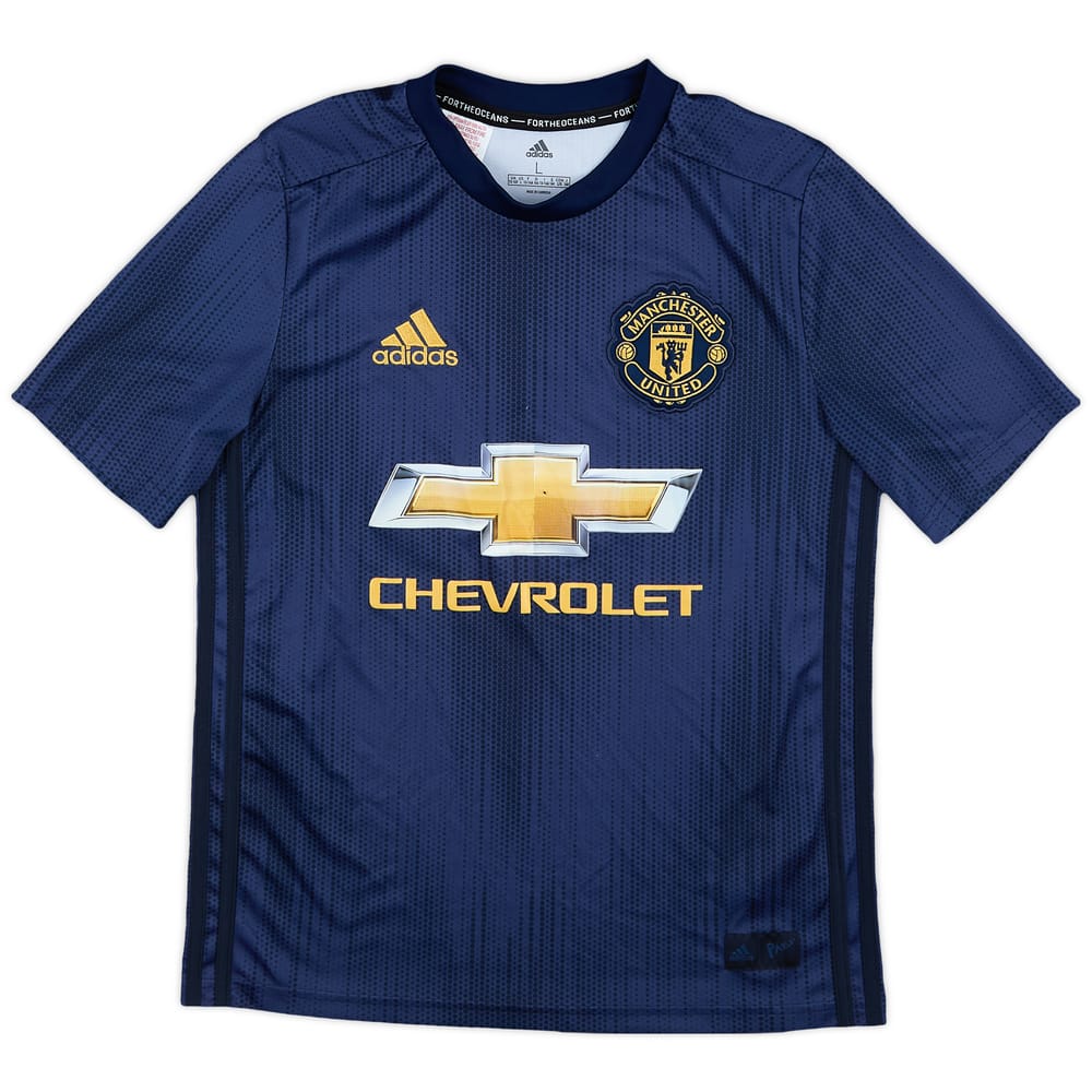 2018-19 Manchester United Third Shirt - 6/10 - (L.Boys)