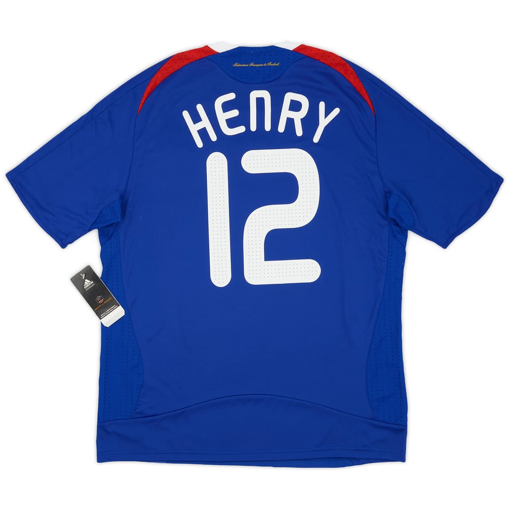 2007-08 France Home Shirt Henry #12 (L)