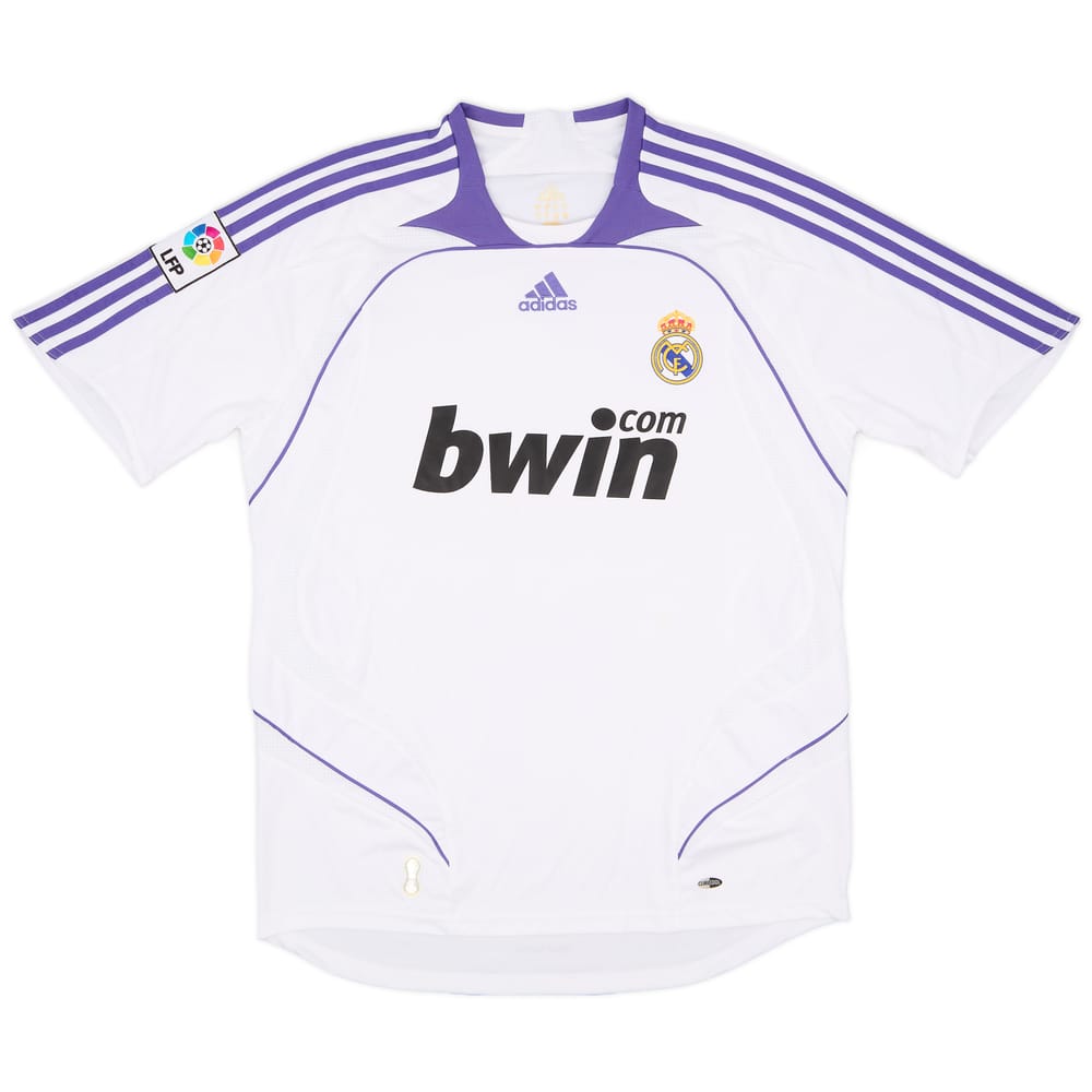 2007-08 Real Madrid Home Shirt - 7/10 - (L)