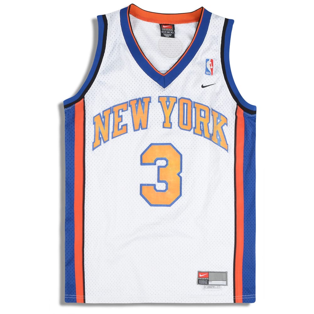 2004 New York Knicks Marbury #3 Nike Swingman Jersey (Home) S
