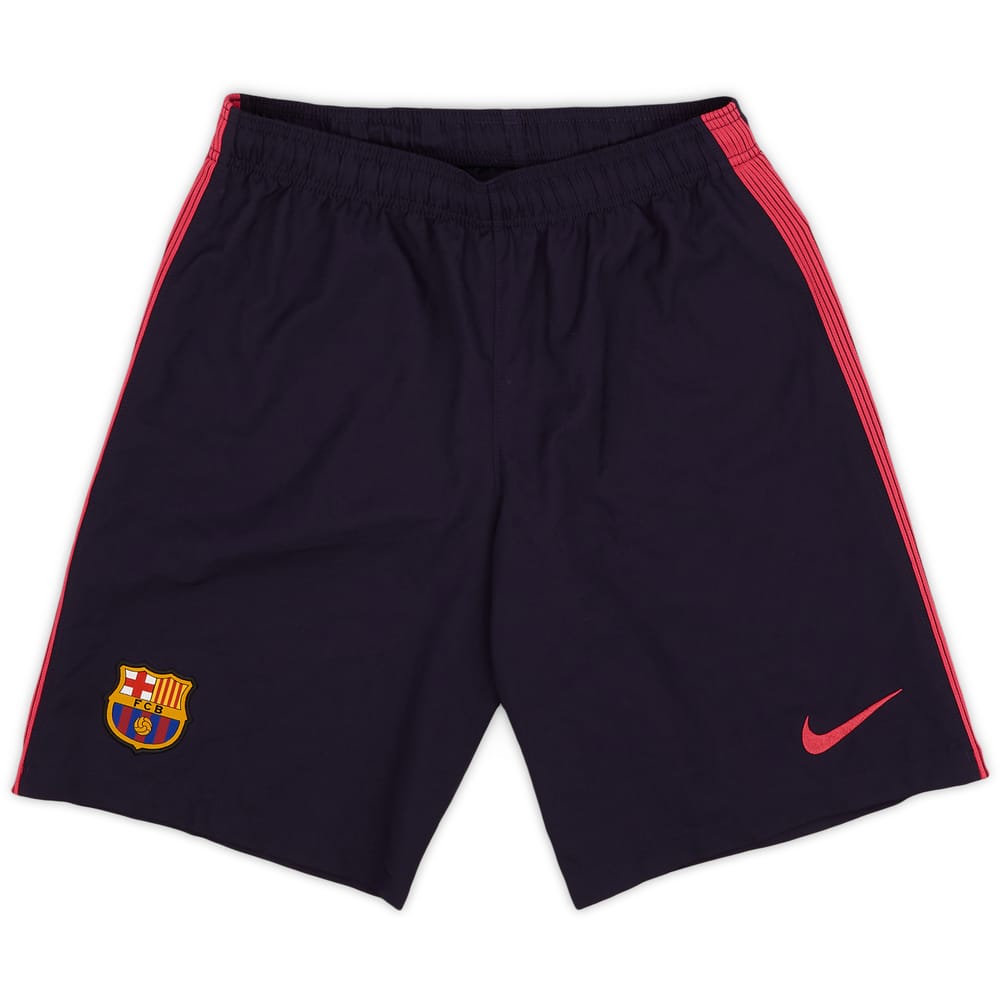 2016-17 Barcelona Away Shorts - 9/10 - (S)