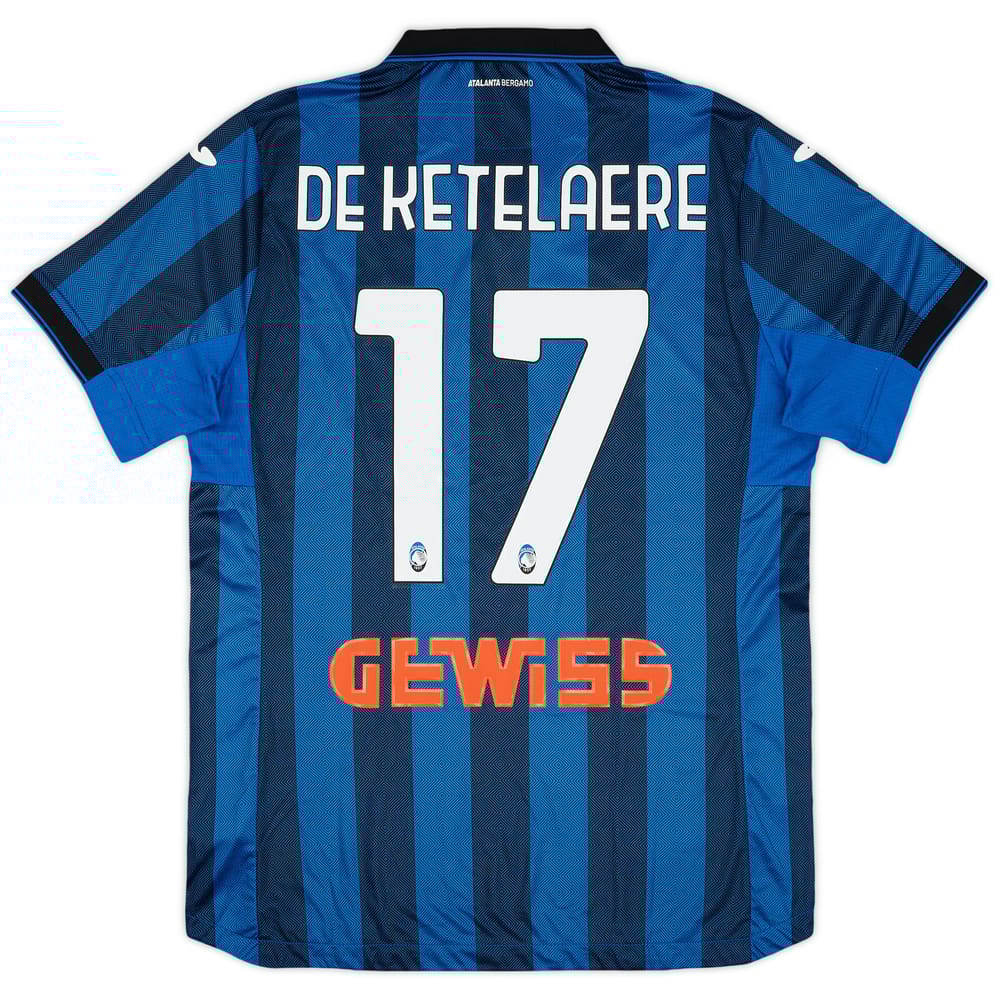 2023-24 Atalanta Home Shirt De Ketelaere #17 - 10/10 - (XL)