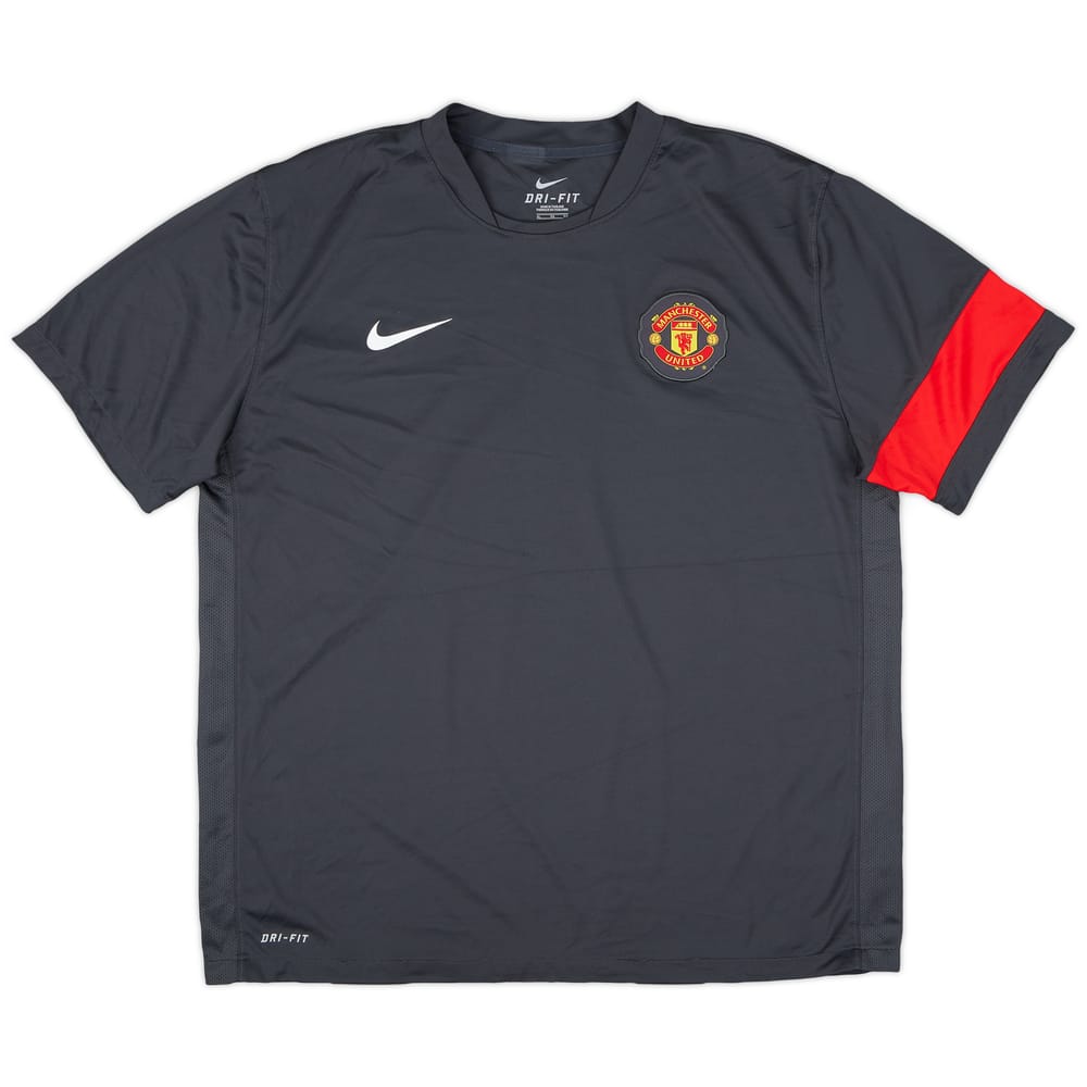 2010-11 Manchester United Nike Training Shirt - 7/10 - (XL)