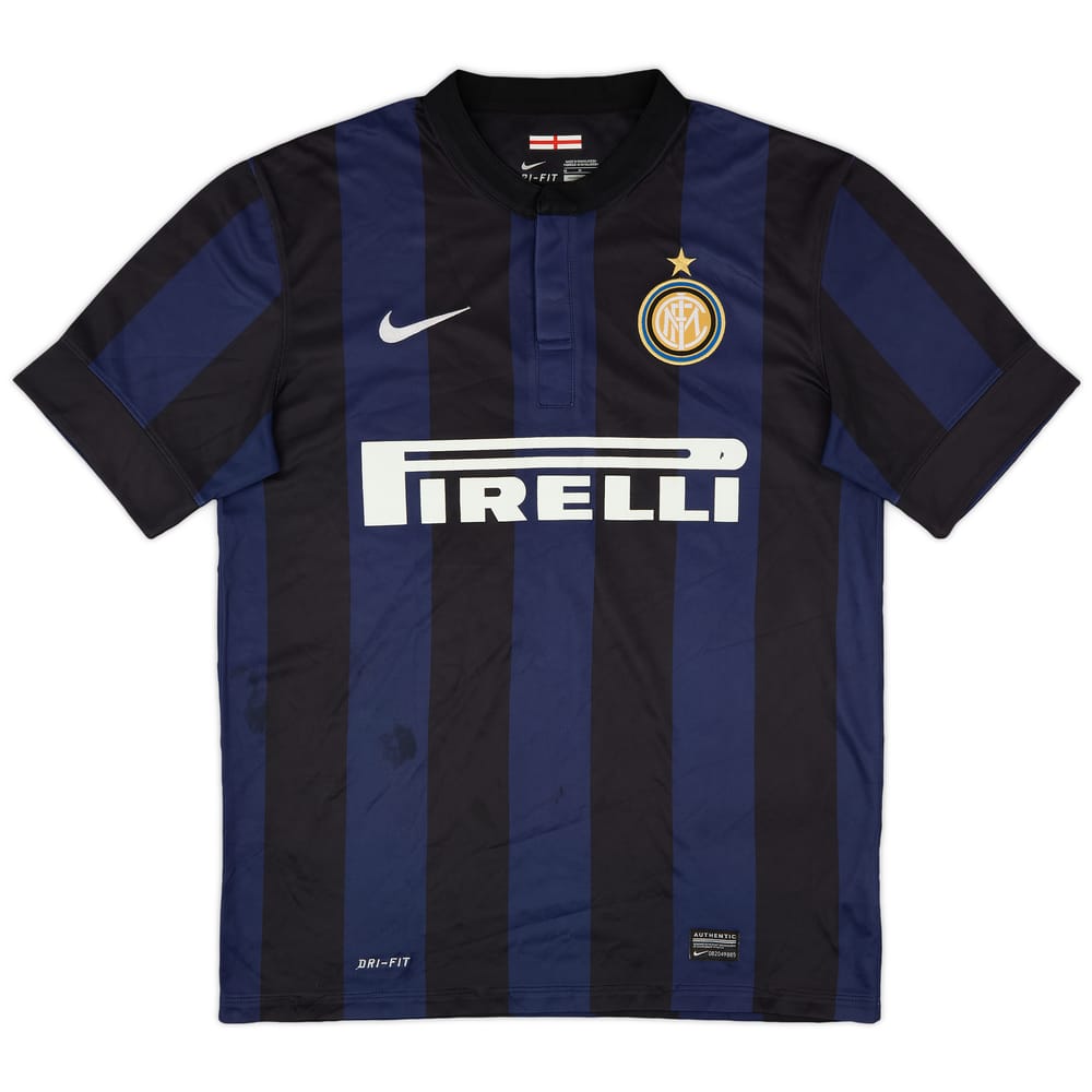 2013-14 Inter Milan Home Shirt - 4/10 - (M)