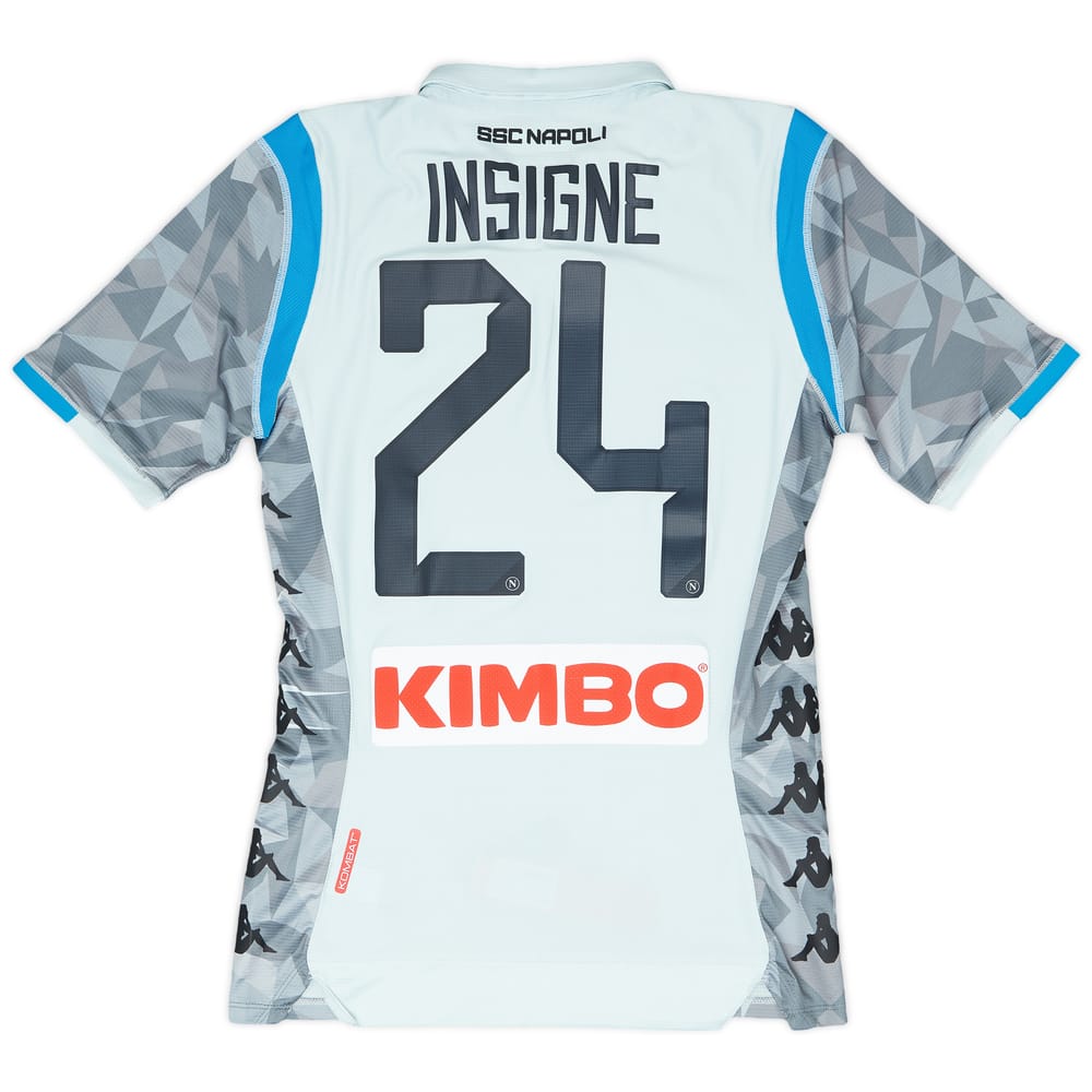 2018-19 Napoli Third Shirt Insigne #24 - 9/10 - (M)