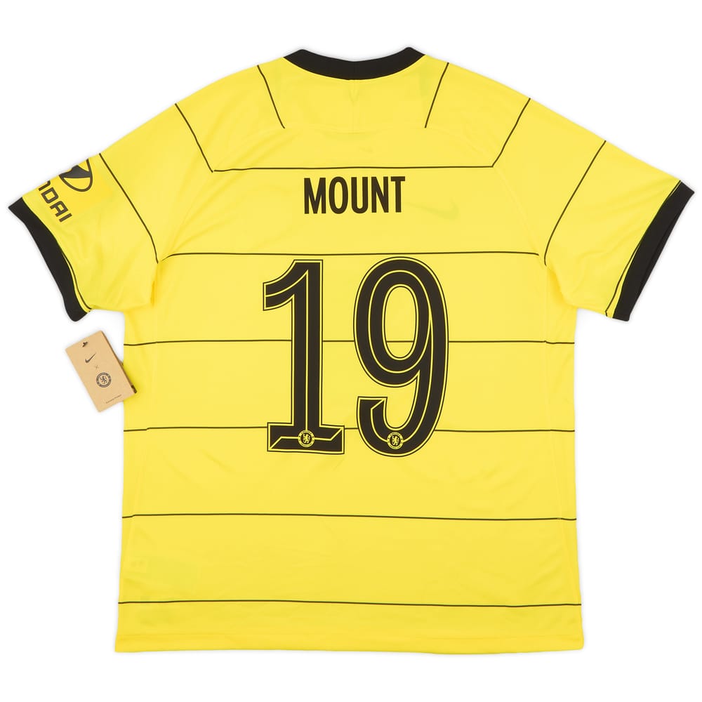 2021-22 Chelsea Away Shirt Mount #19 (XL)