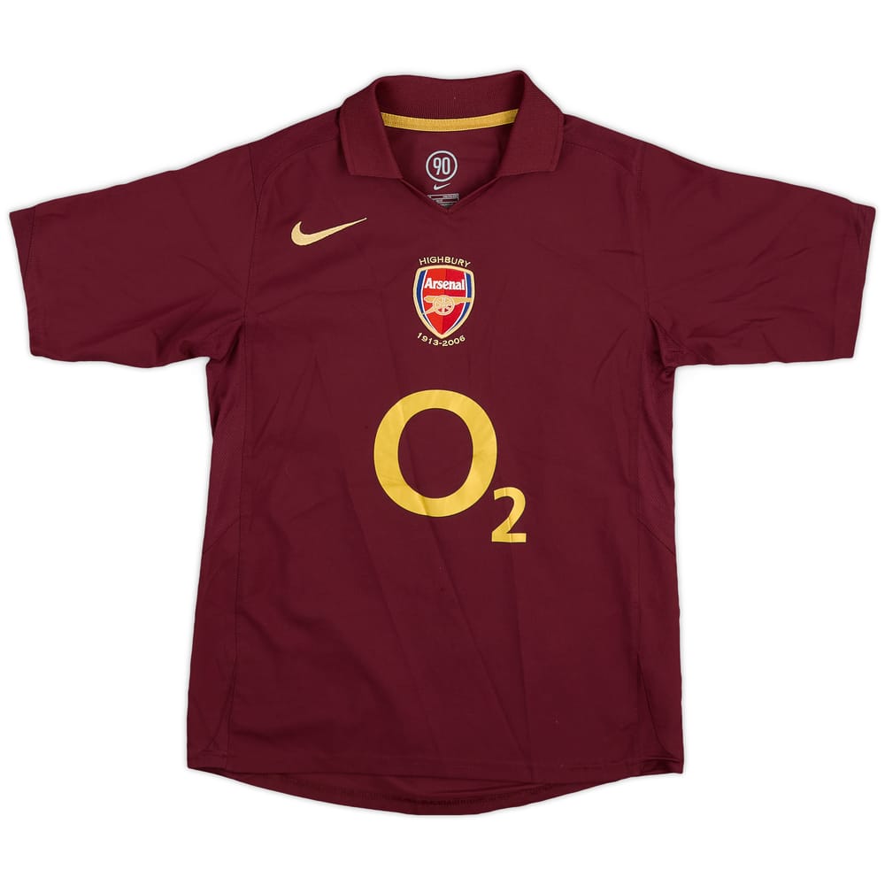 2005-06 Arsenal Home Shirt - 4/10 - (M.Boys)