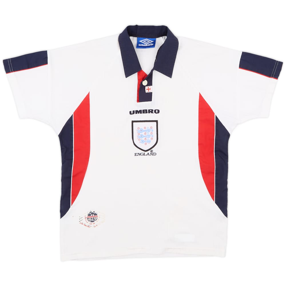 1997-99 England Home Shirt - 8/10 - (L.Boys)
