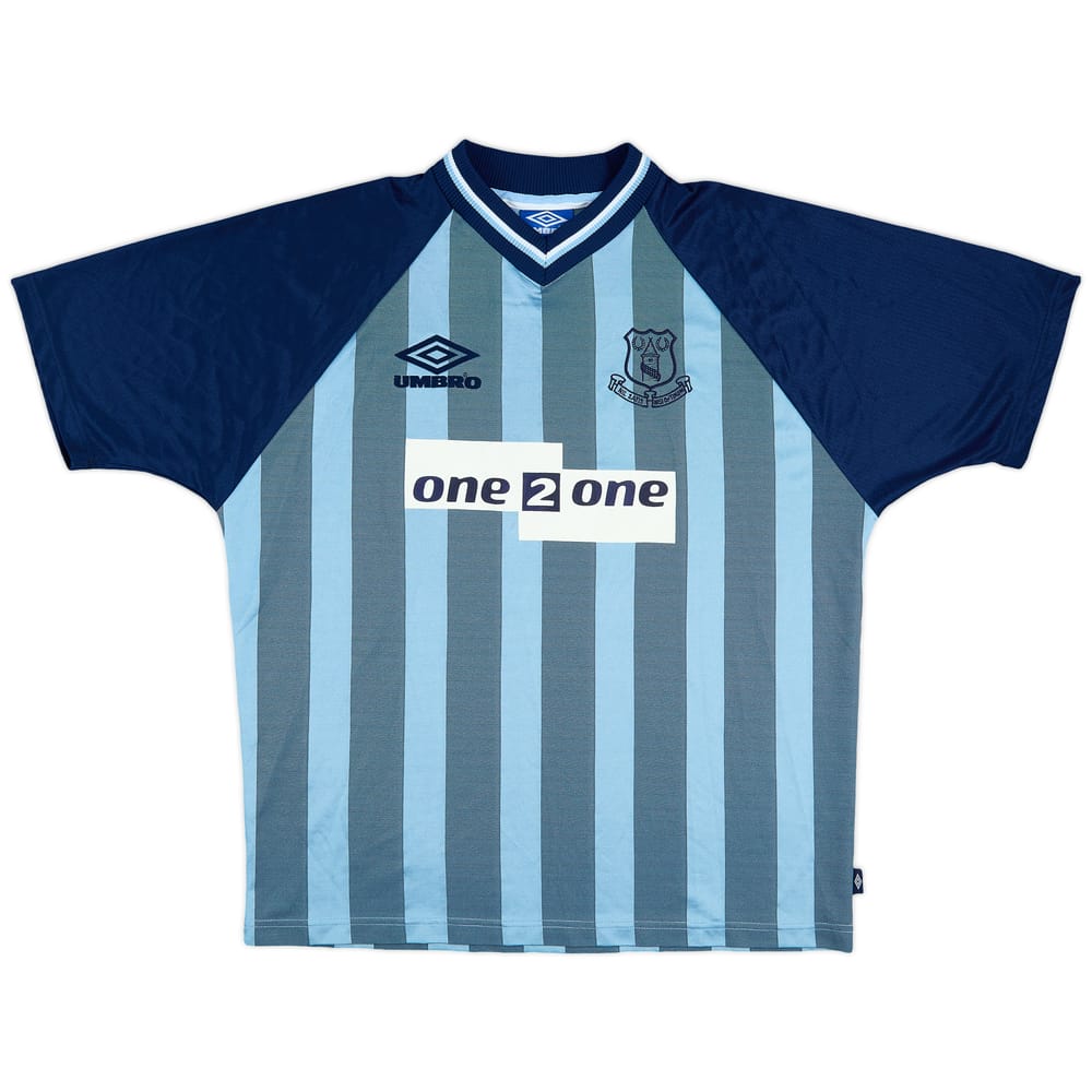 1998-99 Everton Umbro Training Shirt - 8/10 - (XL)