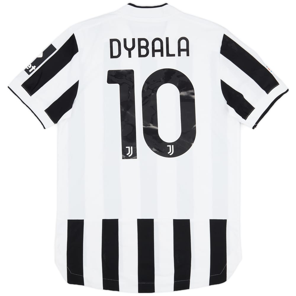 2021-22 Juventus Authentic Home Shirt Dybala #10 (M)