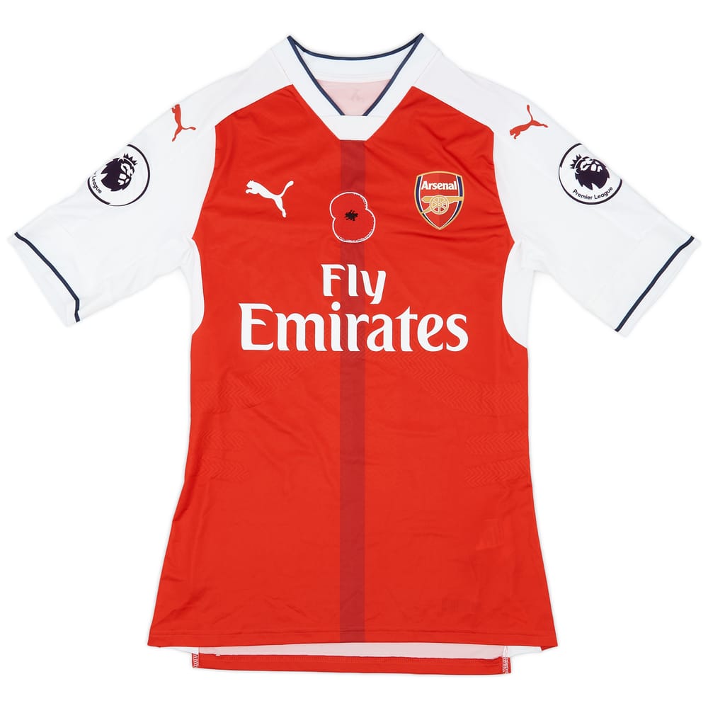 2016-17 Arsenal Player Issue Home Shirt
