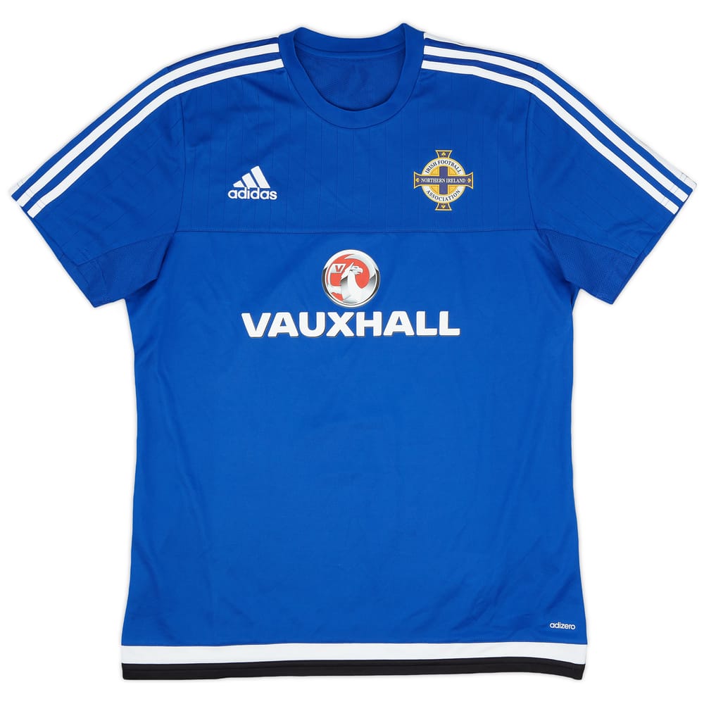 2015-16 Northern Ireland adidas Training Shirt - 9/10 - (L)