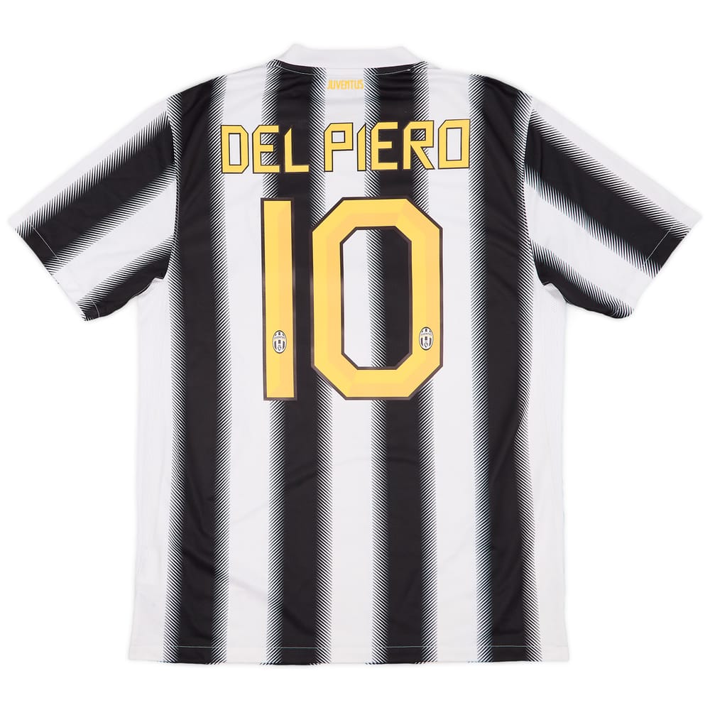 2011-12 Juventus Home Shirt Del Piero #10 - 6/10 - (M)