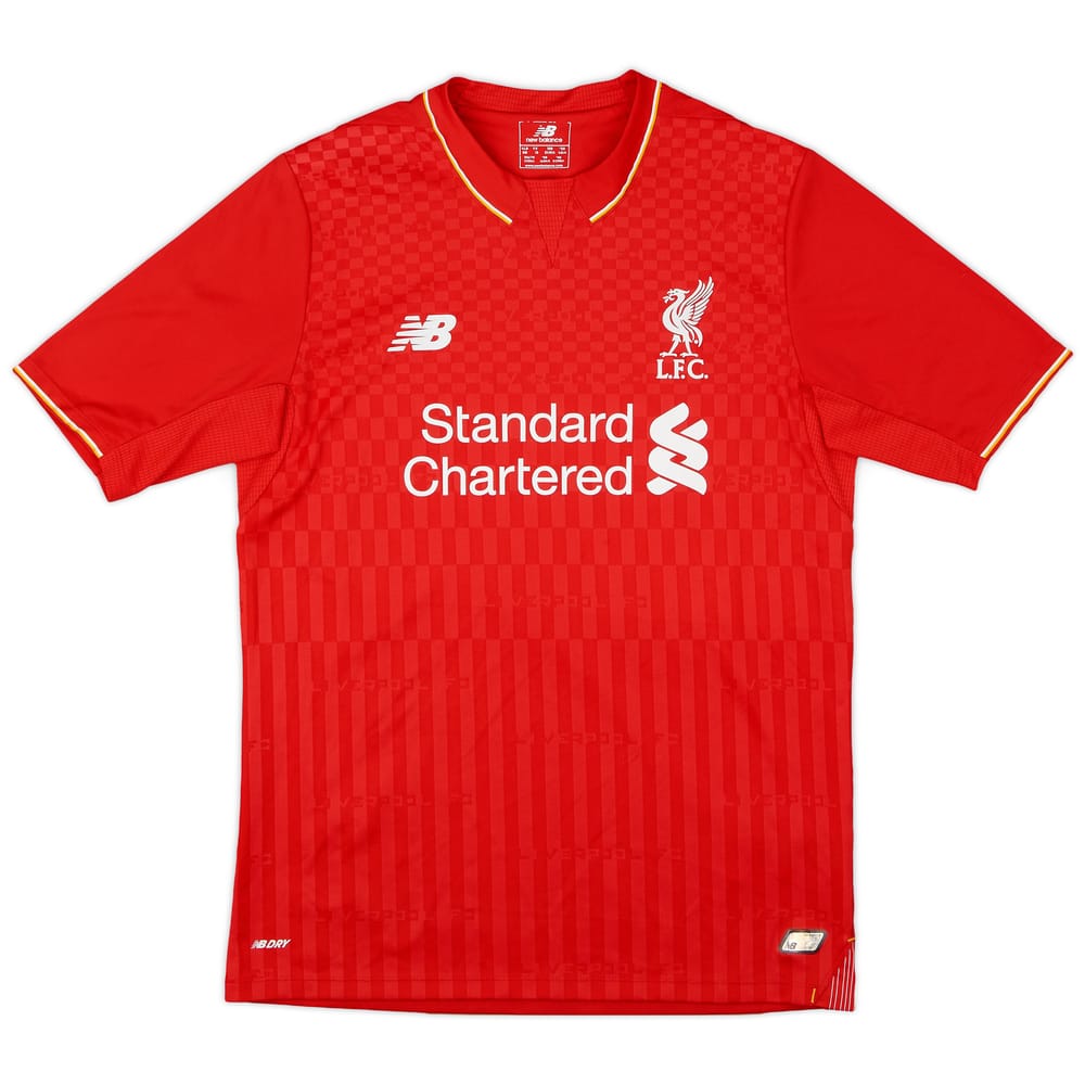 2015-16 Liverpool Home Shirt - 9/10 - (XL.Boys)