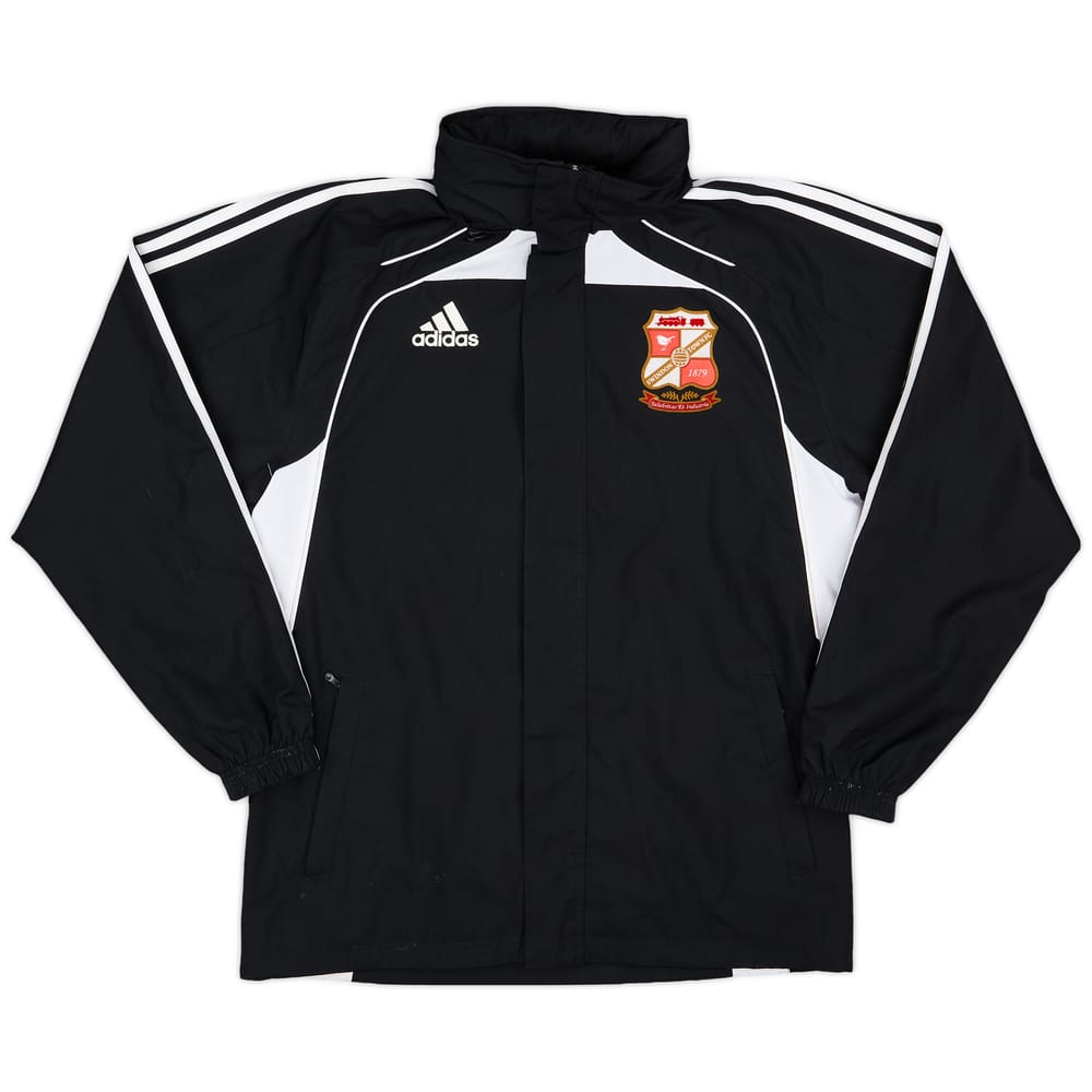 2010-11 Swindon adidas Rain Jacket - 8/10 - (M)
