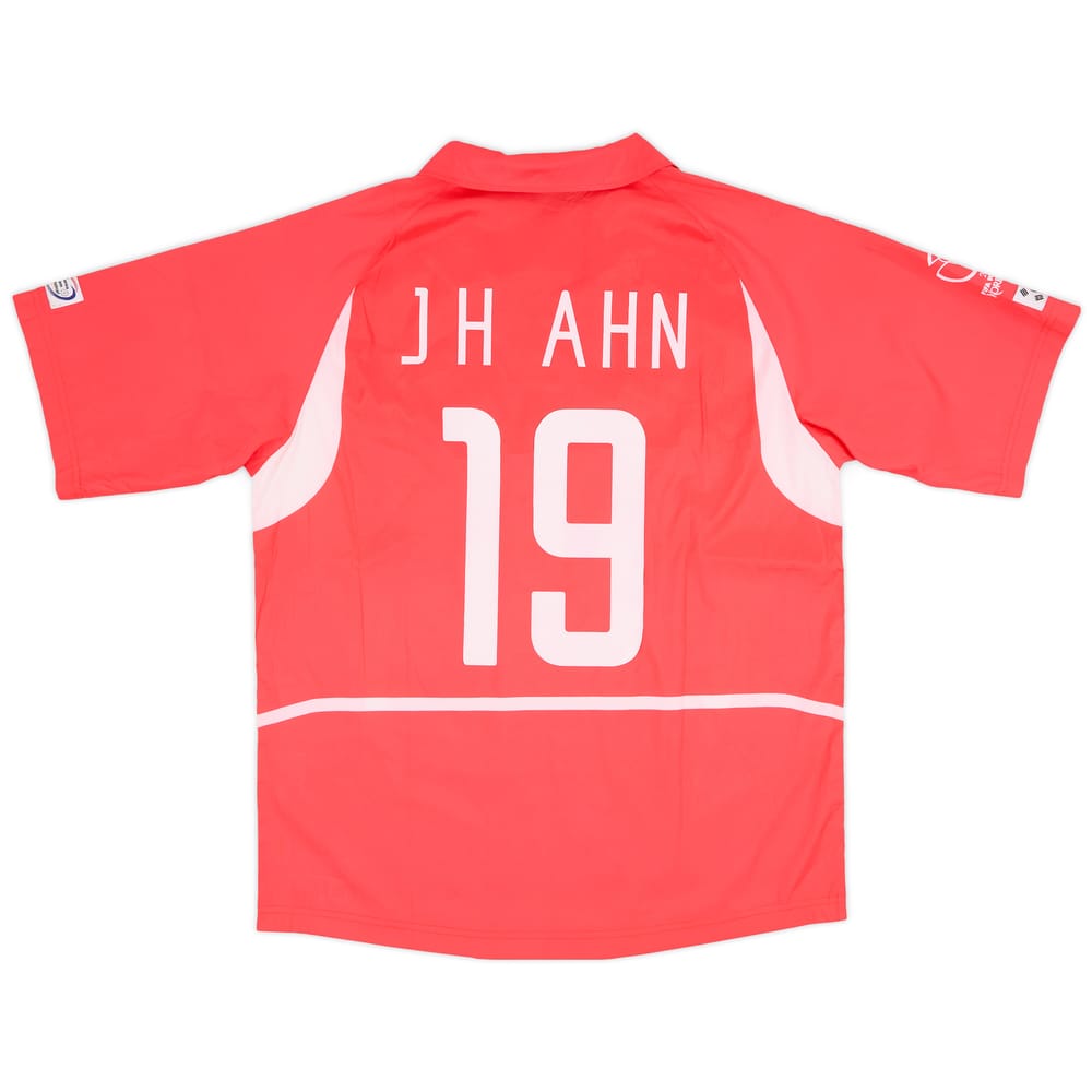 2002-03 South Korea Home Shirt J.H.Ahn #19 - 9/10 - (M)