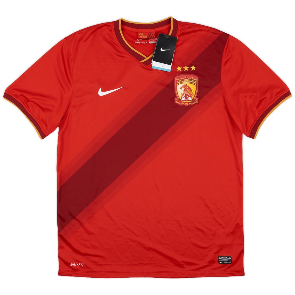 2014 Guangzhou Evergrande Home CSL Shirt (XL)