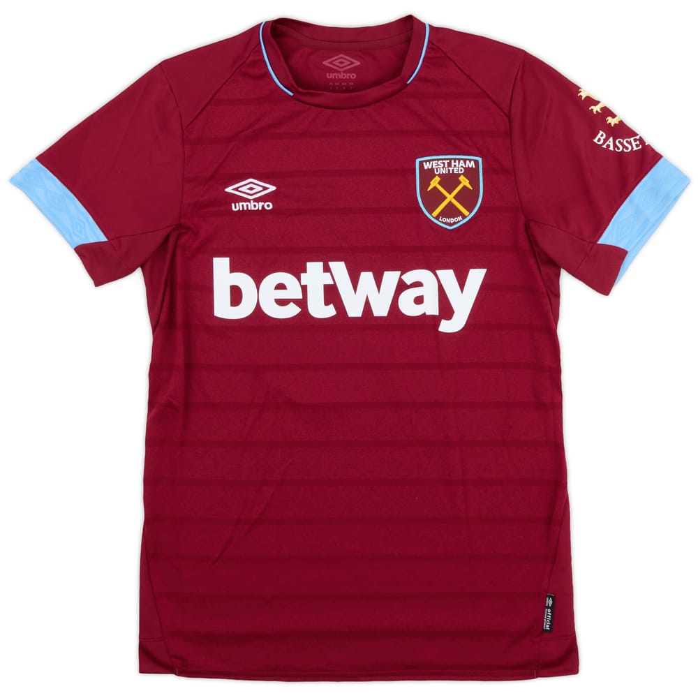2018-19 West Ham Match Issue Home Shirt #15 (Fredericks)