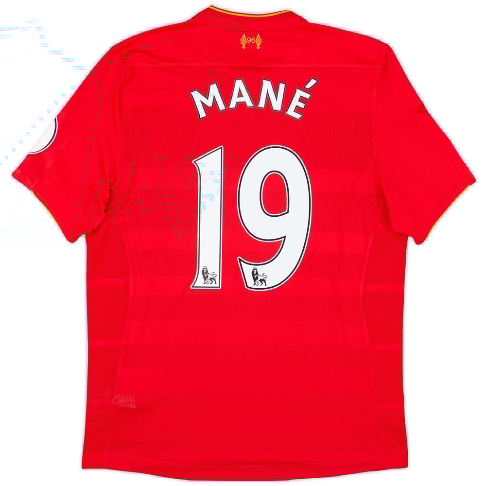 2016-17 Liverpool Home Shirt Mane #19 - 7/10 - (M)