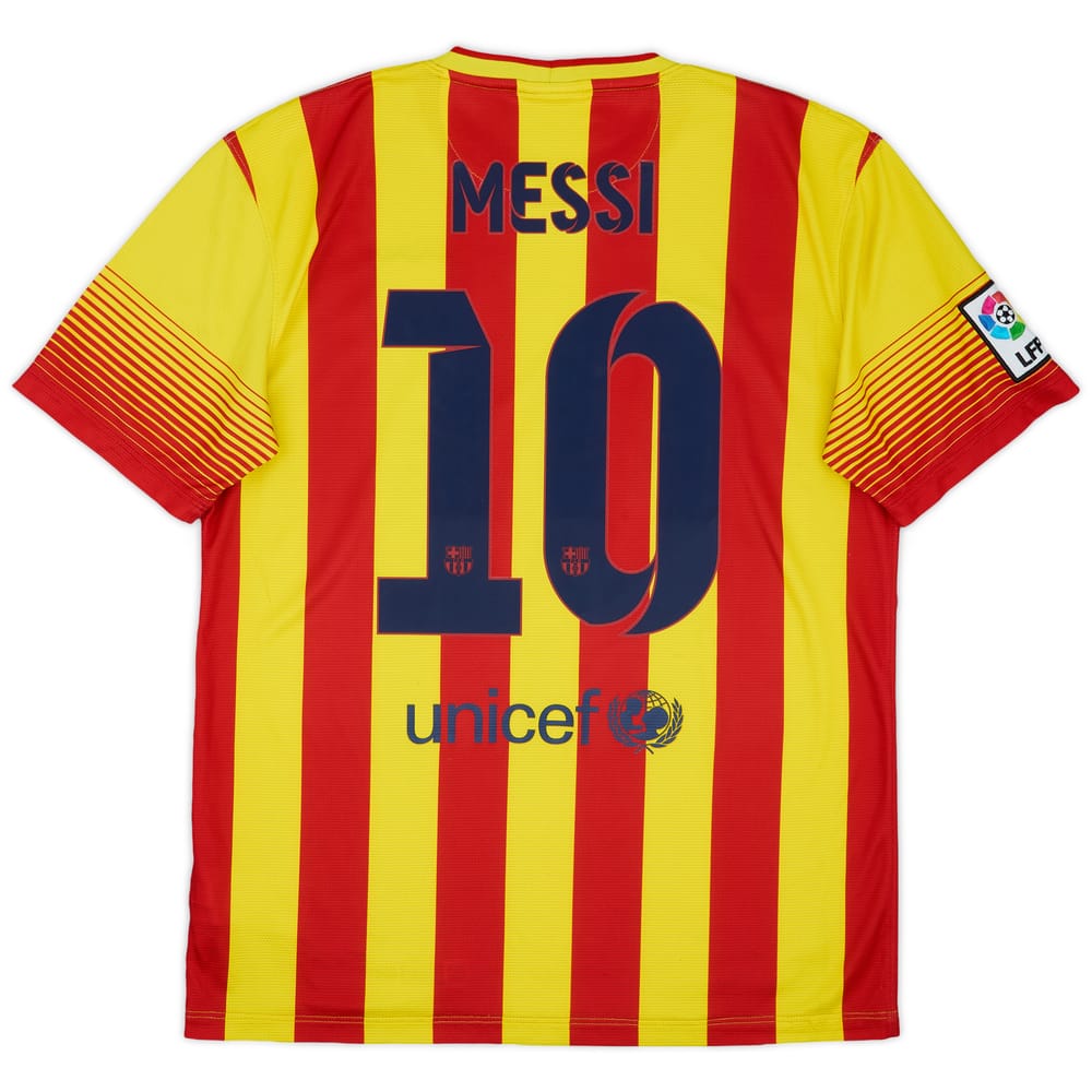 2013-15 Barcelona Away Shirt Messi #10 - 9/10 - (M)