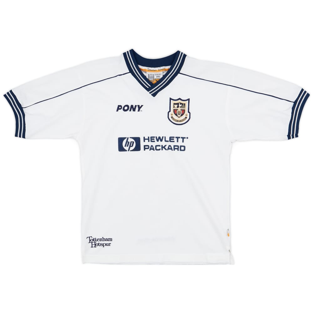 1997-99 Tottenham Home Shirt - 8/10 - (Y)