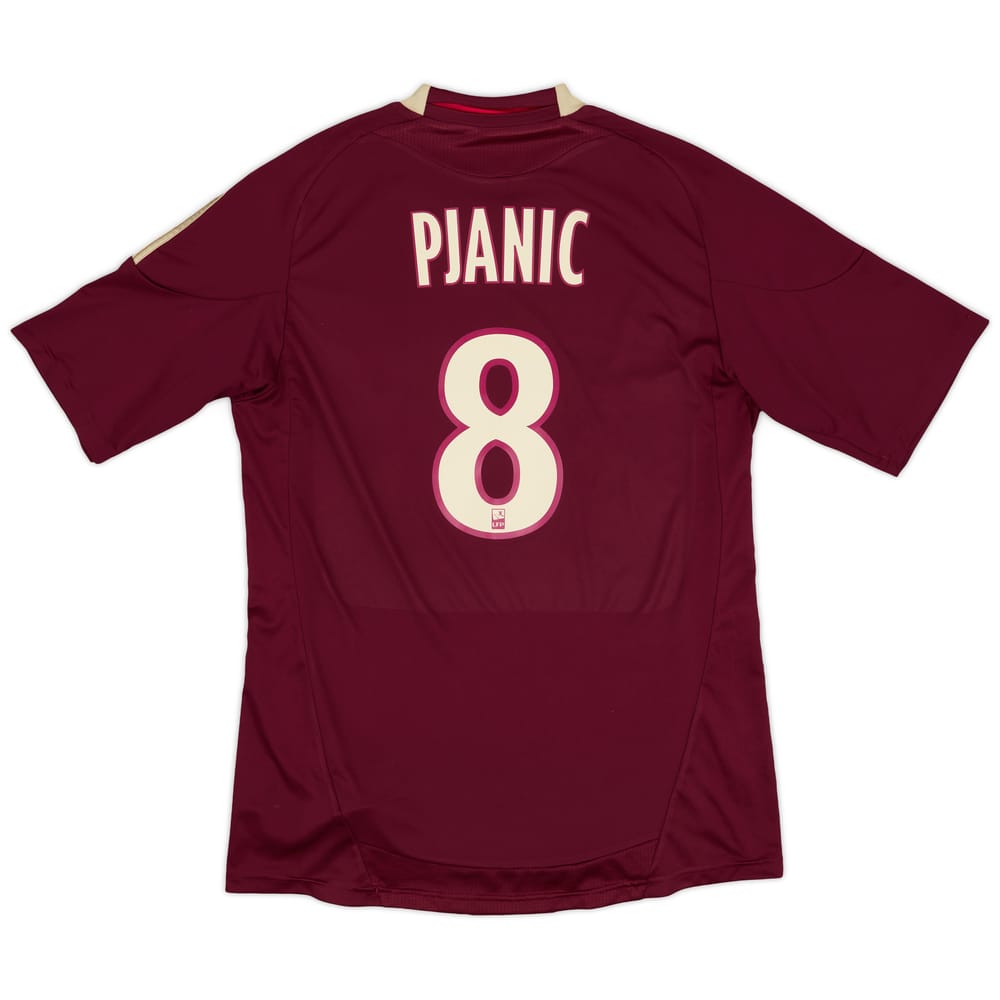2010-11 Lyon Away Shirt Pjanic #8 - 6/10 - (M)