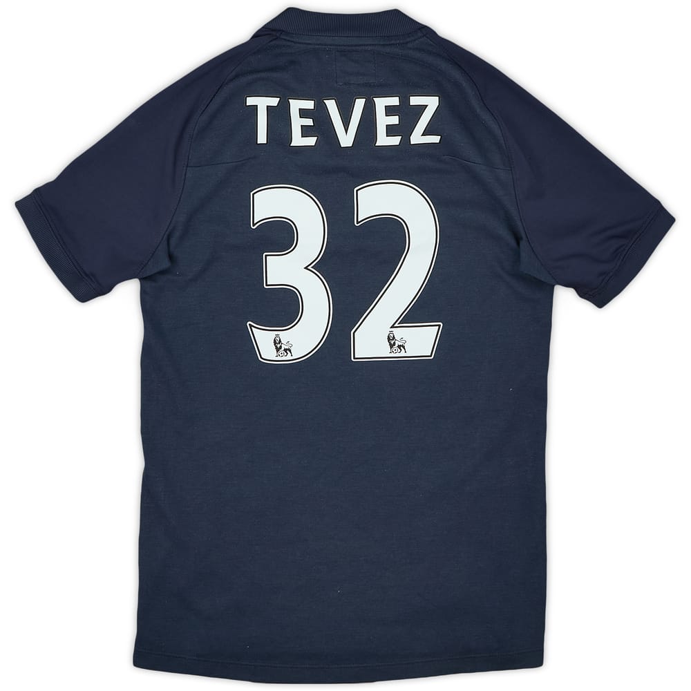 2010-12 Manchester City Away Shirt Tevez #32 - 6/10 - (M.Boys)