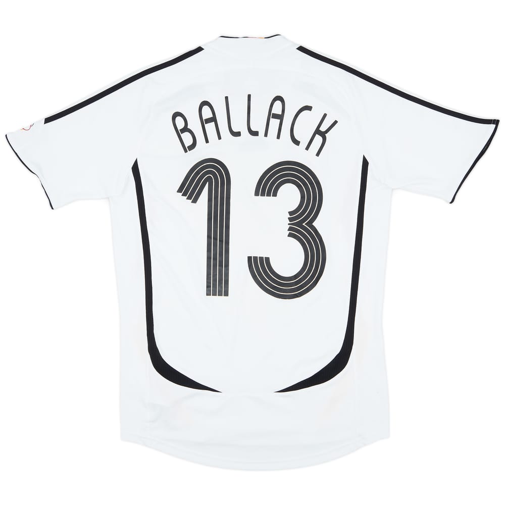 2005-07 Germany Home Shirt Ballack #13 - 7/10 - (S)