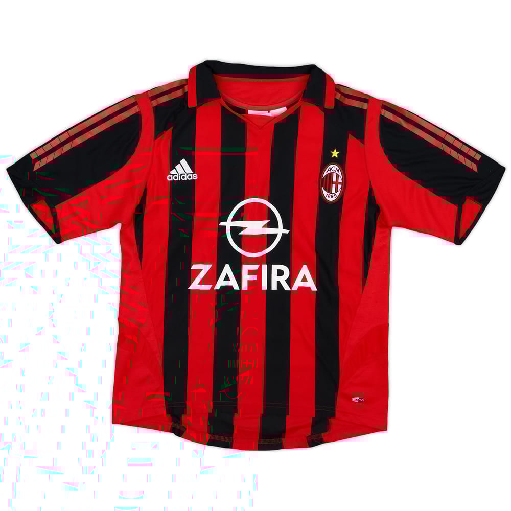 2005-06 AC Milan Home Shirt - 9/10 - (L.Boys)