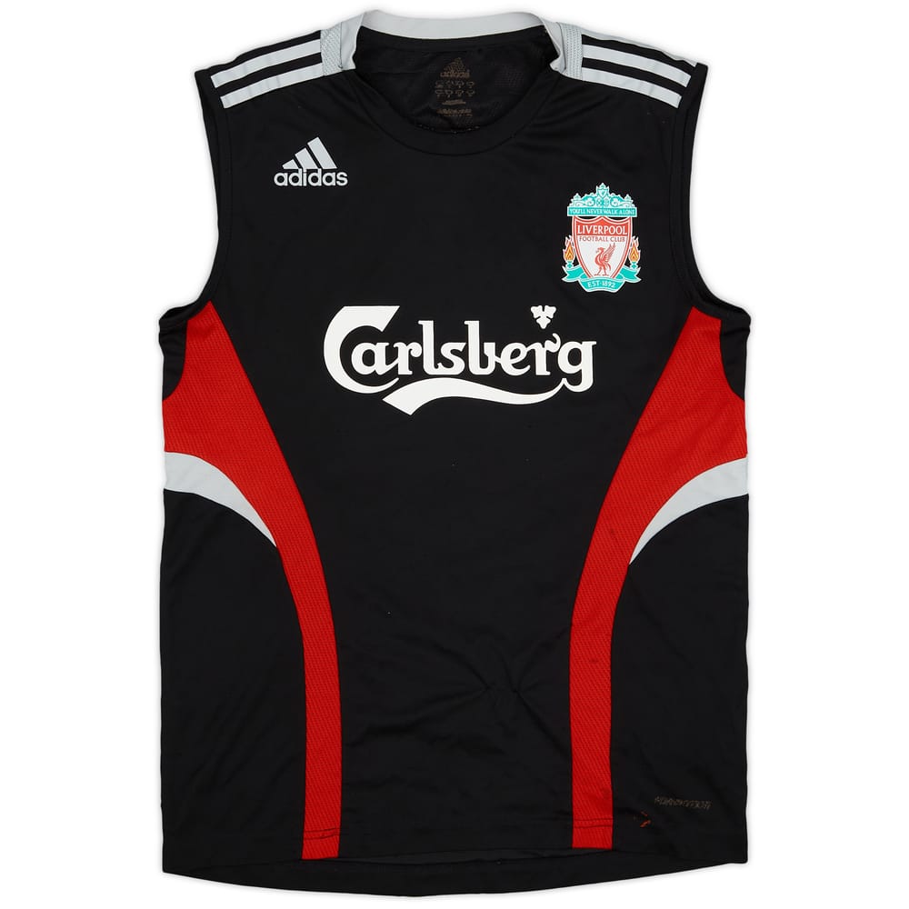 2008-09 Liverpool adidas Training Vest - 7/10 - (S)